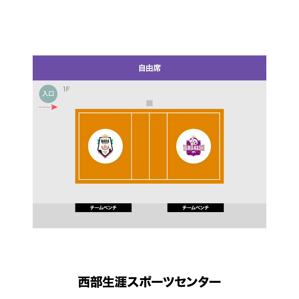 《自由席》2026-27 奈良ドリーマーズ プレシーズンマッチ